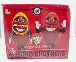 Virginia Lottery The Almond Brothers- Richmond Squirrels Mascot - Bobble... - $79.19