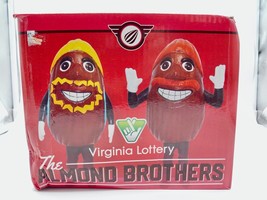 Virginia Lottery The Almond Brothers- Richmond Squirrels Mascot - Bobble... - £62.05 GBP
