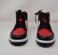 Air Jordan 1 Mid Bred Toe Mens Sneakers 554724 079 12 US NIB - £158.65 GBP