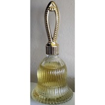Vintage Avon Bell Decanter Charisma Cologne Pretty Clear Glass See Pictures - $134.28 MXN