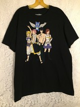 FairyTail Men&#39;s Black T-Shirt XL Unisex Japanese Anime  - $13.17