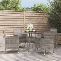  Garden Bistro Set Grey - $7,750.37 MXN