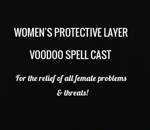 Primary image for PROTECTIVE LAYER WOMEN'S VOODOO SPELL CAST For the relief of all female problems