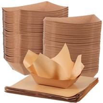 Heavy Duty Disposable Kraft Paper Food Trays Measuring 12 X 12 With, 3Lb). - £35.33 GBP