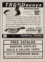 1969 Print Ad TRENDecoys Magnum &amp; Field Ducks Decoys Jacksonville,FL - £6.31 GBP