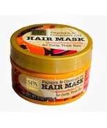 SPA Luxury Papaya/Coconut Oil Hair Mask Quenches Curls W/Plumeria Extrac... - $20.20 CAD