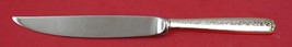 Rambler Rose by Towle Sterling Silver Steak Knife Not Serrated Custom 8&quot; - £61.79 GBP