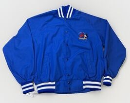 Vintage 80's Disneyland Blue bomber jacket Large - $72.00