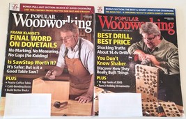 2005 Oct and Dec Issue Popular Woodworking Magazine Do It Your Self Woodworking - $4.94