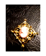 Stunning~Gold Plated Cameo - £24.89 GBP