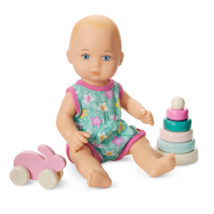 AM Girl Little Bitty Baby Romper Pull Toy Stacker Toy  for 7.75 indoll P... - $460.39 MXN