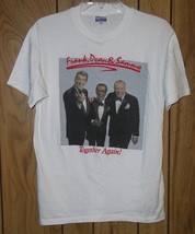 Frank Sinatra Dean Martin Sammy Davis Jr. Concert Shirt Together Again 1988 - $164.99