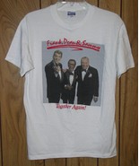 Frank Sinatra Dean Martin Sammy Davis Jr. Concert Shirt Together Again 1988 - $226.36 CAD