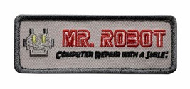 MR Robot Fsociety Computer Repair Smile Patch [Hook Fastener - MR6] - £7.98 GBP