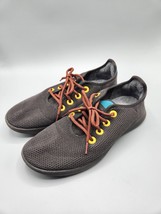 Allbirds Tree Runner Shoes Mens 11 Black Yellow Eyelets 0420 RM1 Sneakers - £30.43 GBP