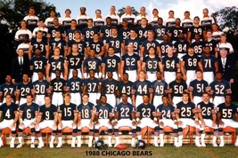 1988 CHICAGO BEARS 8X10 TEAM PHOTO FOOTBALL PICTURE NFL - $4.94