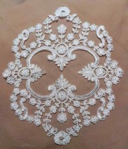 Application Doilies Embroidered Tulle Lace CM 29 SWEET TRIMS 14576 - £18.05 GBP