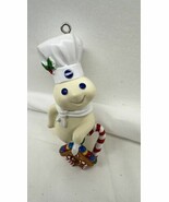 Cardinal House Danbury Mint Pillsbury Doughboy Glitter Ornament - $21.00
