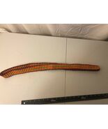 Handmade Nylon braided Men Women Belt Red Yellow Green Black 48in No Buckle - $22.18 CAD