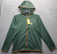 Carhartt Force Hoodie Youth XL Green Fleece Lined Moisture-Wicking Pocke... - $29.41