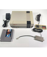 Nintendo NES Console Super Mario Controller Power Supply &amp; RF Switch Wor... - £78.21 GBP