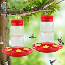 Hummingbird Nectar Feeders 2 Pk Hanging - £16.75 GBP