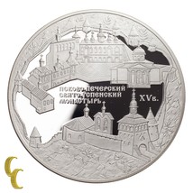 2007 Sterlingsilber 925 Russland 25 Rubel Andenken Medaille - £332.38 GBP