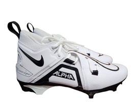 Nike Alpha Menace Pro 3 CT6649-100 Mens White Black  Size 8.5 Football C... - $1,115.41 MXN