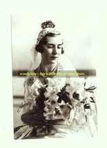 mm003 - Princess Ingrid of Sweden as bride to King Frederick of Denmark- print - £2.20 GBP