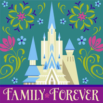 Disney Frozen Beverage Napkins Family Forever Elsa Anna 16 ct Party - £2.70 GBP