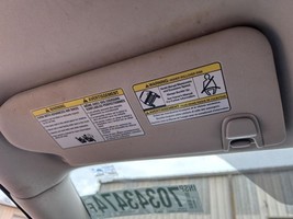 Driver Left Sun Visor Illuminated Fits 15-18 MURANO 104711625Color liste... - $55.23
