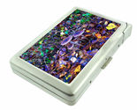 Groovy Trippy Mushroom D9 100&#39;s Size Cigarette Case with Built in Lighte... - $21.73