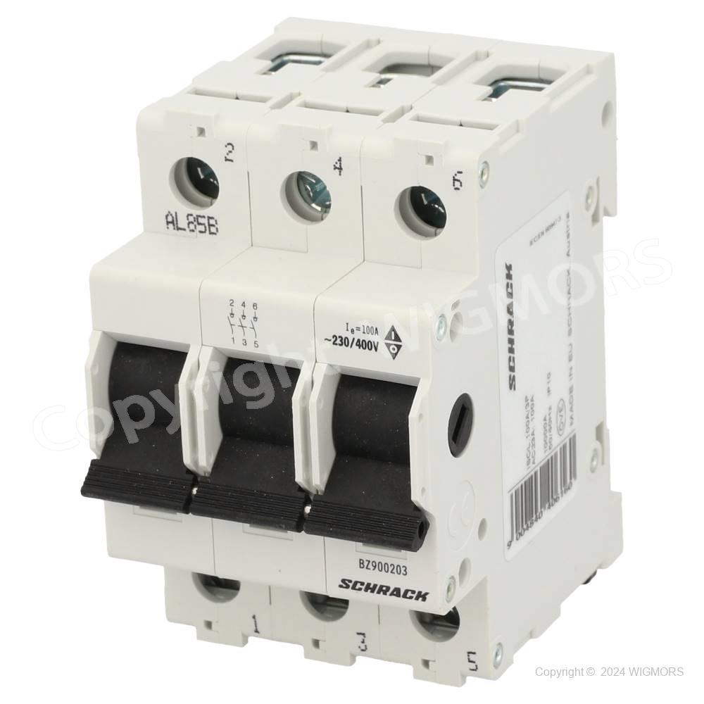 Main Load-Break Switch (Isolator) 100a/3 BZ900203 - $38.59