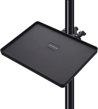 The Milisten Microphone Stand Tray Holder, Microphone Clamp On Rack, 9X6.5Inch. - £32.81 GBP