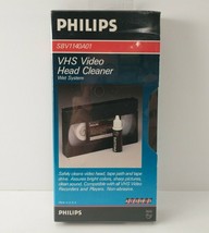 Philips SBV1140A01 Wet system VHS Video Head Cleaner Tape for VCRs NEW /... - £15.62 GBP