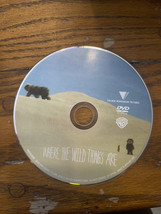 Where the Wild Things Are DVD Vido Classic Kids Book Homeschool 2009 Story Bed - £3.99 GBP
