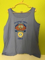 Vintage Narcotics Anonymous Tank Top Y2K Eugene Oregon Recovery 2002 USA XL - £23.11 GBP