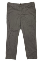 Magellan Men Size 38x32 (Measure 39x31) Gray Tapered Chino Pants - £5.05 GBP