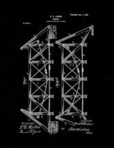 Bridge Patent Print - Black Matte - £6.20 GBP+