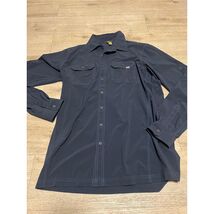 Eddie Bauer Travex Men's TL Blue Long Sleeve Button Up Shirt Outdoor Hik... - $23.51