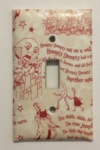 Humpty Dumpty Light Switch Plate Cover Home Wall decor Playroom Nursery Rhymes - £8.38 GBP