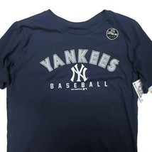 MLB New York Yankees Boys Cotton-Dri Short Sleeve T-Shirt Size S 6/7 or ... - £14.45 GBP