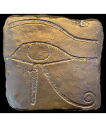 Eye of Amon Amun Amen Ra Egyptian sculpture Relief plaque in Bronze Finish - £15.58 GBP