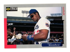 1998 Collector&#39;s Choice #147 Raul Mondesi Los Angeles Dodgers - £2.34 GBP
