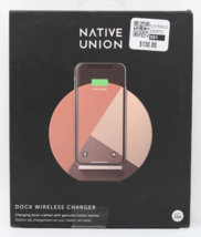 Native Union Dock Wireless Charger – Genuine Italian Leather Sealed HTF - £60.01 GBP