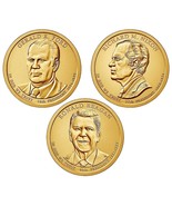 2016 - P Presidential Dollar 3 Coin Set - Philadelphia Mint - Fast Shipping - $26.65 CAD
