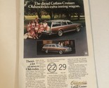 Oldsmobile Cutlass Cruiser Vintage Print Ad Advertisement pa10 - £6.32 GBP