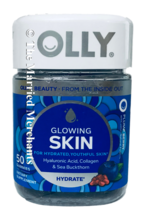 Olly Glowing Skin Gummies Hyaluronic Acid Collagen 50 each 10/2024 FRESH!! - £15.68 GBP