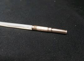 Late 1800&#39;s Victorian Mother of Pearl Dip Fountain Pen Gold Filled Or Pl... - $29.63