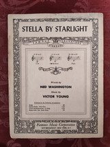 RARE Sheet Music Stella By Starlight Ned Washington Victor Young 1946 - £12.90 GBP
